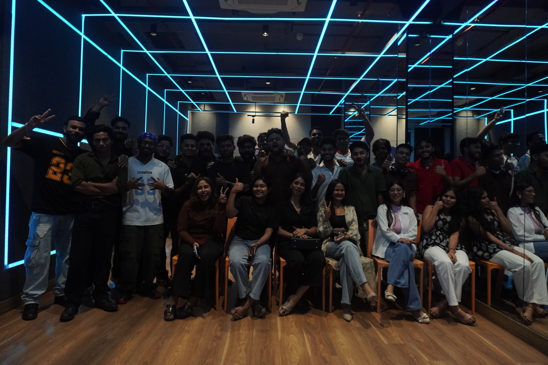 FIRST COMMUNITY MEET, ONE MORE FOR THE ROOM